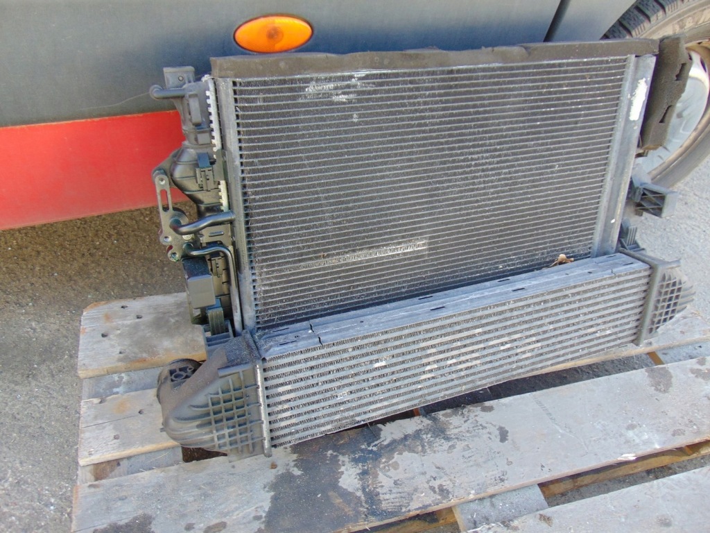 Комплект радиатор вентилятор ford s-max mk1 2.2 tdci 175km механическая коробка передач Оригинал