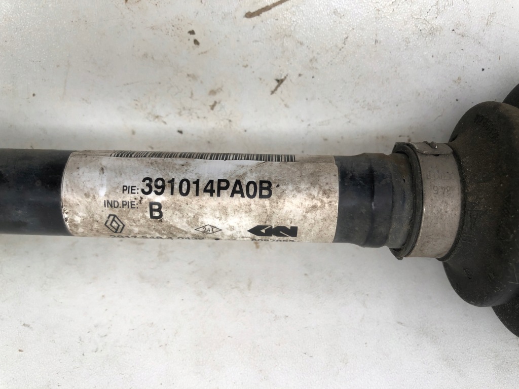фото №4, Renault kadjar 1.5 dci ліва привідний вал 391014pa0b