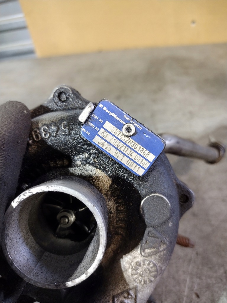 фото №9, Турбонагнітач 54359710011 renault 1.5 dci