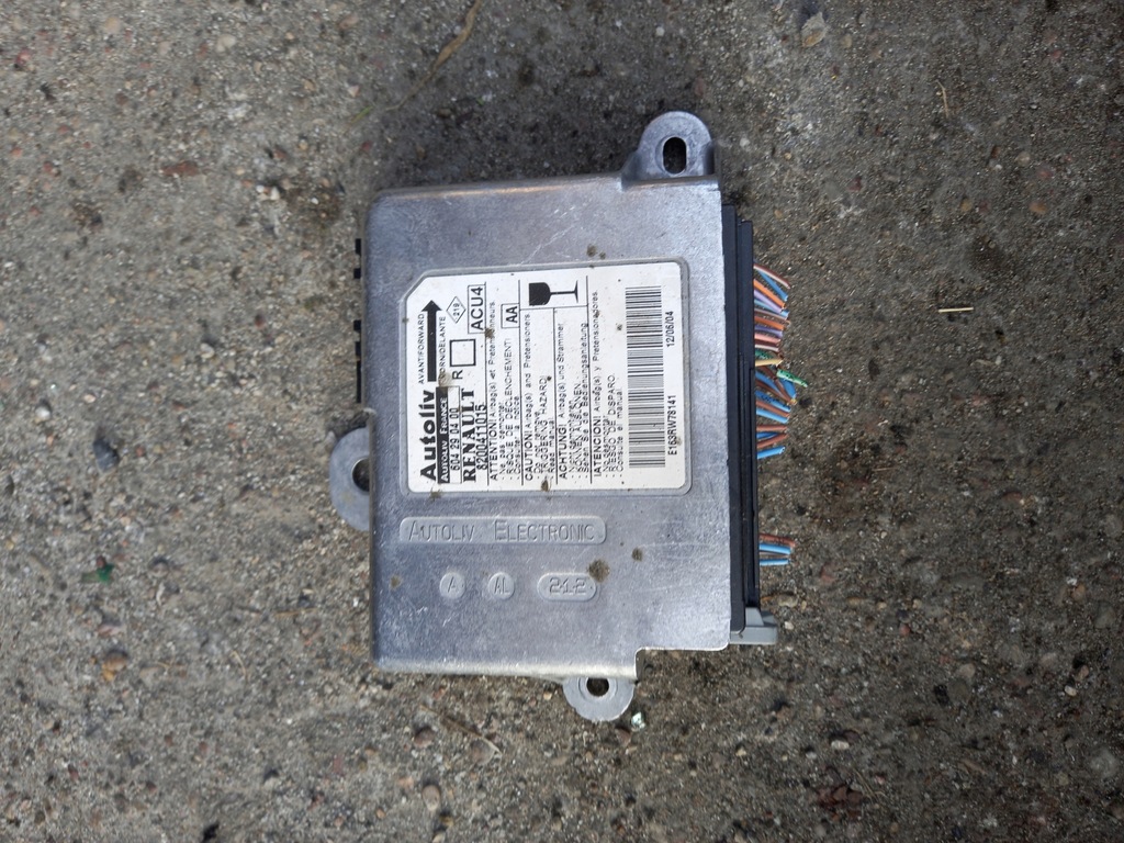 фото №1, Датчик подушка безопасности renault scenic ii 04r