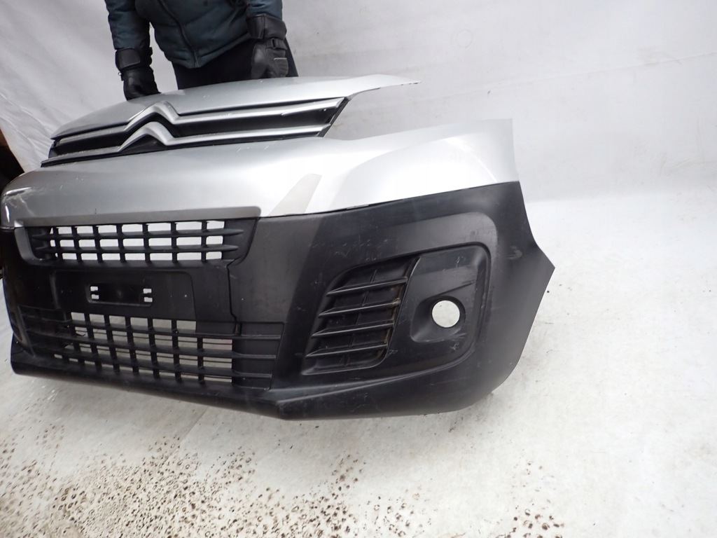 фото №11, Citroen jumpy expert iii scudo 16- бампер перед передній 9808639977