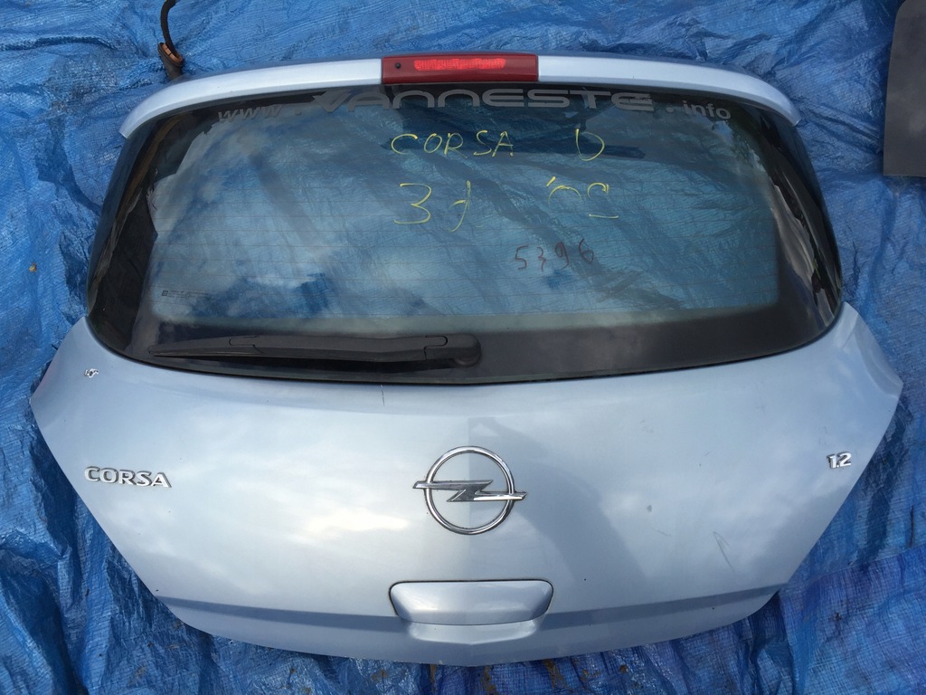 фото №1, Opel corsa d 2006-2014 кришка багажника багажника комплектна