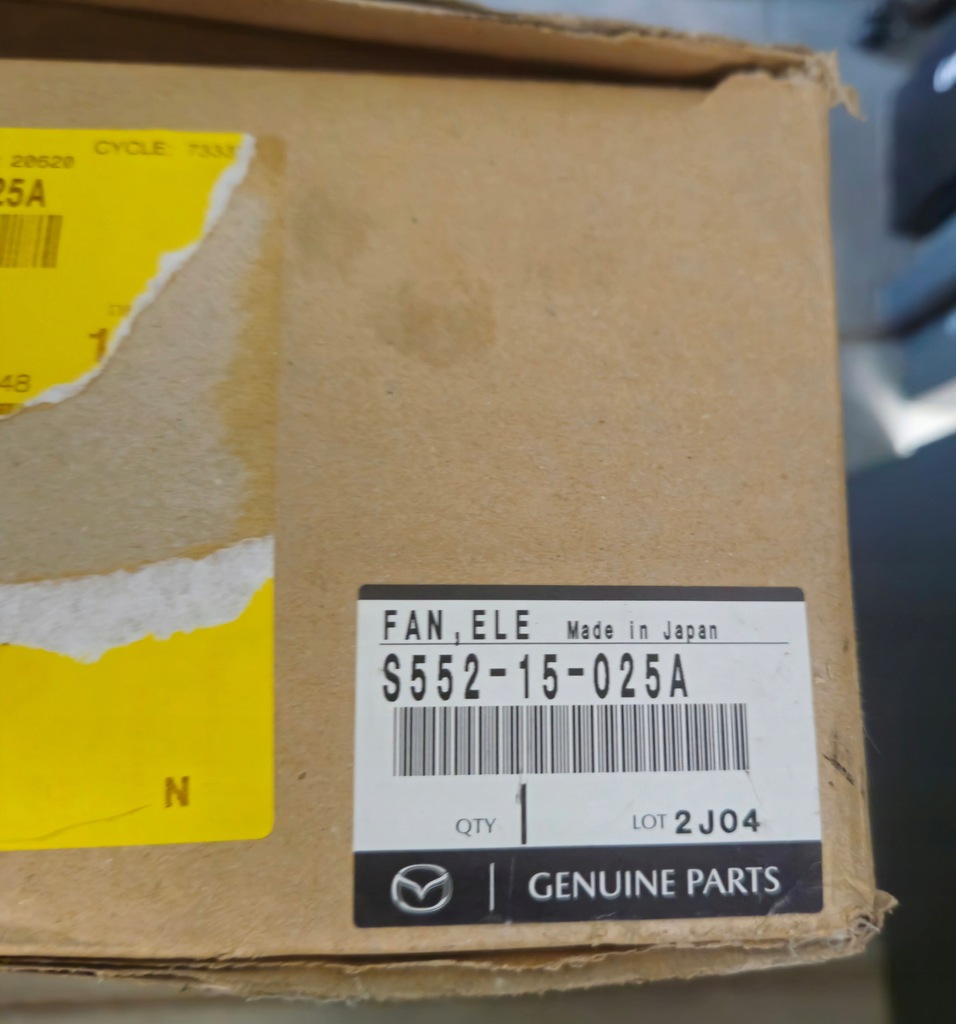 фото №10, Вентилятор радіатор радіатора mazda cx3 cx-3 cx 3 s552-15-025a оригінал