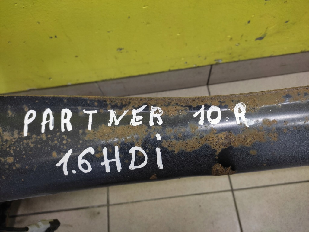 фото №12, Peugeot partner 1.6 hdi балка підвіска задня