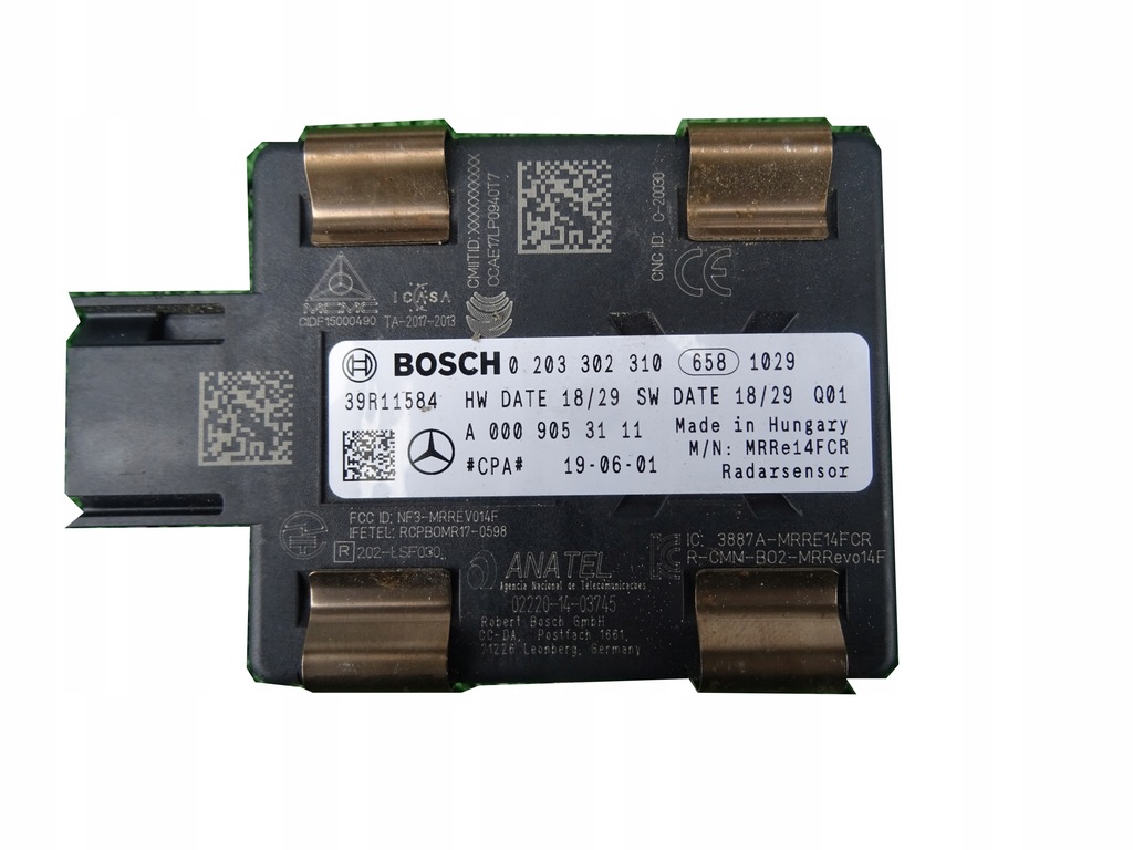 фото №1, Distronic радар acc a0009053111 mercedes w205