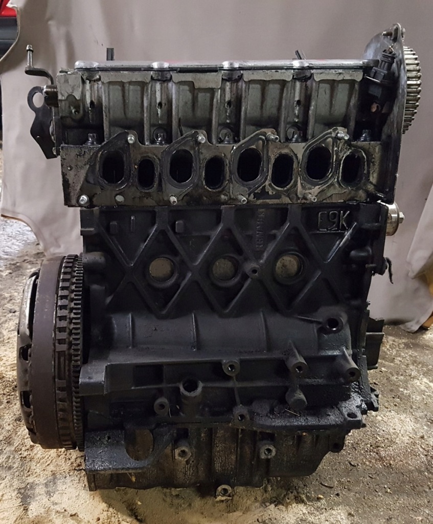 фото №2, Двигун renault 1.9dci megane ii f9q800