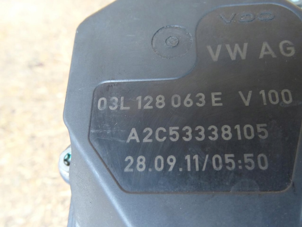фото №12, Golf vi audi a3 8p seat leon ii 2.0 tdi cbd дроссельная заслонка 03l128063e