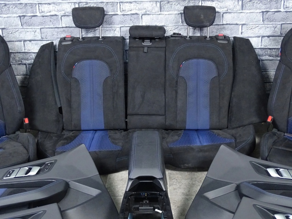 фото №7, Bmw f40 сиденья заднее сиденье обшивки туннель середина салон m performance alcantara