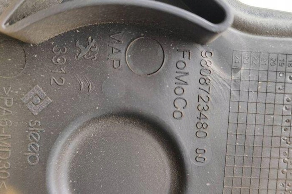 фото №6, Защита ремень распределительного вала peugeot 308 ii 9808723480 1.5l дизель 2019