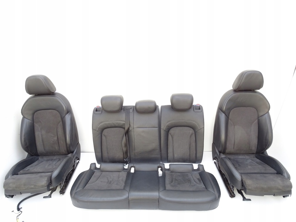 фото №1, Сиденья сиденье заднее сиденье комплект кожа audi q3 8u s-line