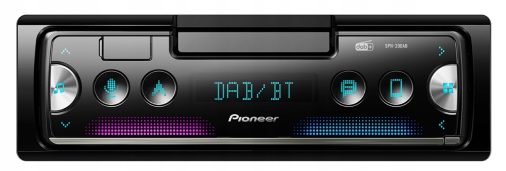 Pioneer sph-20dab радио к автомобиля 4x50w usb 1-din Цена