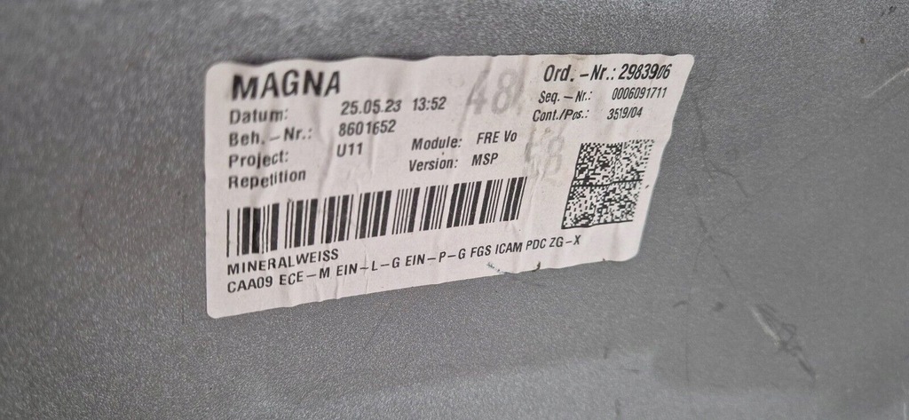 фото №11, Bmw x1 u11 m набір 2023- бампер передній перед 51119881907