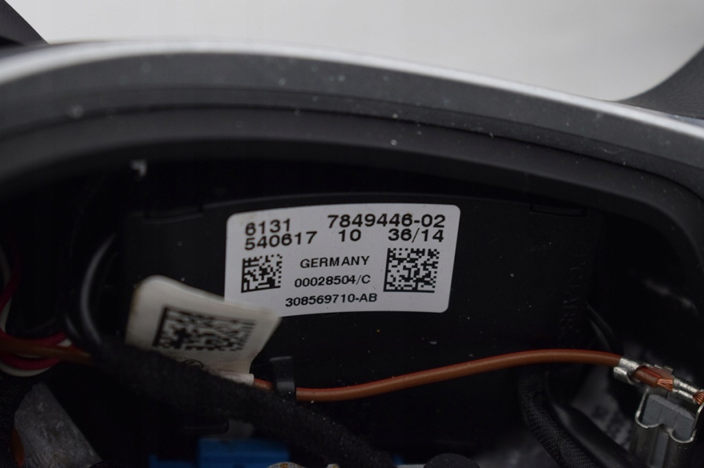 фото №7, Повітропровід багатофункціональний bmw x5 x6 f15 f16 m-pakiet пелюстки перемикання 7849446