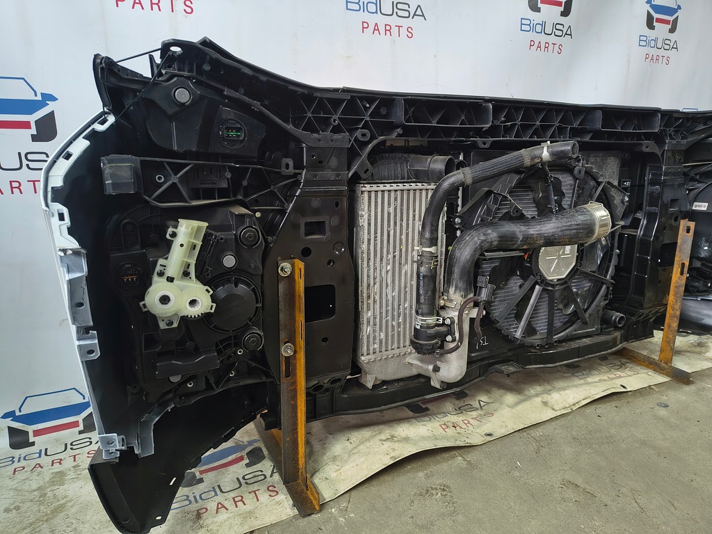 фото №12, Kompletny pas передній hyundai tucson 2020 радіатор бампер лампи перед