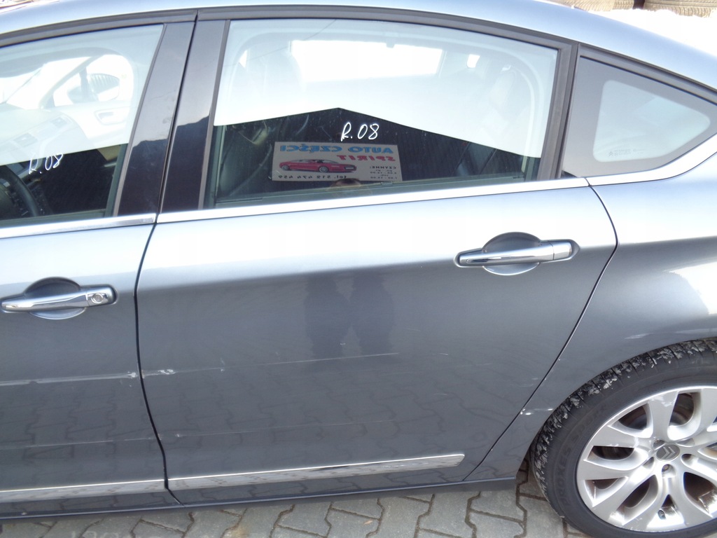 фото №1, Citroen c5 iii sedan дверь левая задняя 08