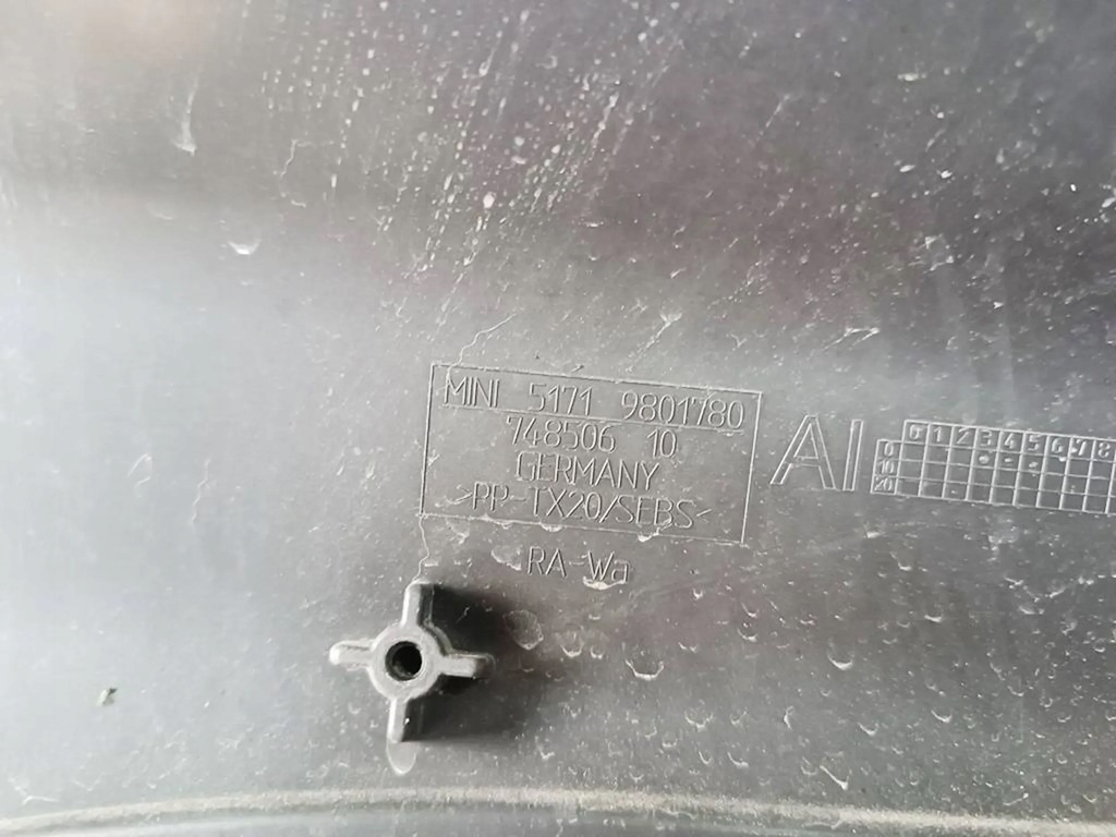 фото №6, Mini cooper countryman r60 2011 жабо защита перегородка