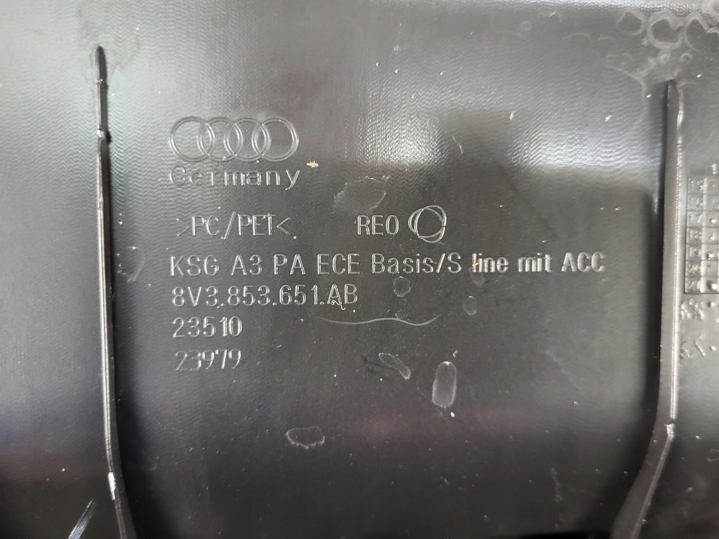 фото №12, Audi a3 8v lift s-line решётка радиатора решётка радиатора бампера pod радар nowa оригинал oem