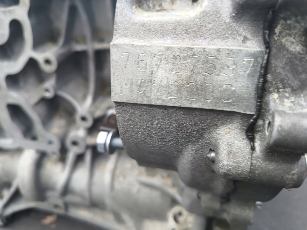 фото №9, Bmw f20 f30 f10 f11 f07 x3 f25 n47 2.0d 184km n47d20c блок двигателя osiowany