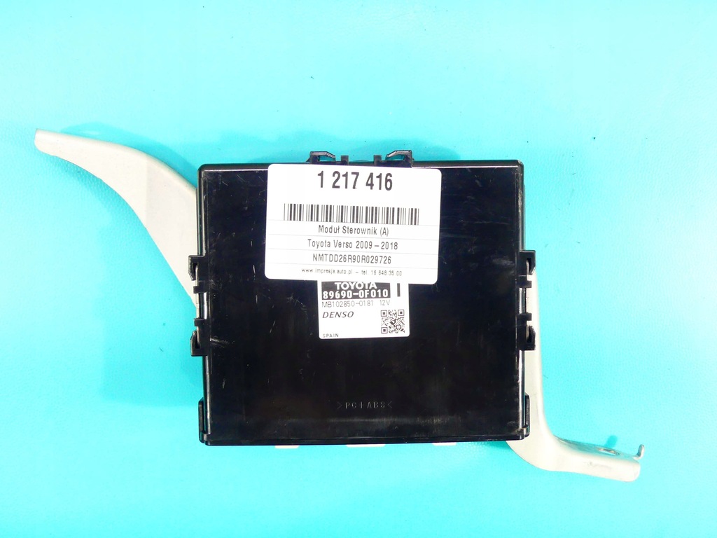 фото №1, Блок управления модуль toyota verso 09-13 896900f010