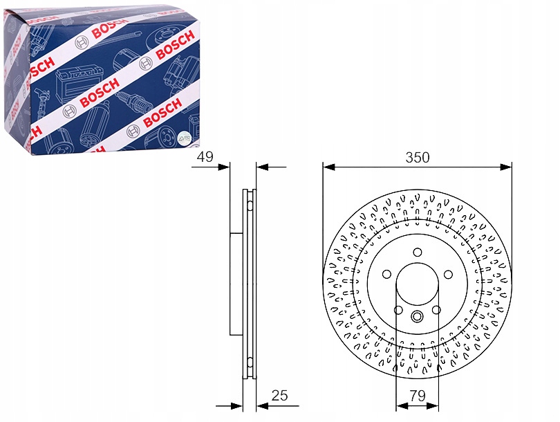 фото №1, Гальмівні диски гальмівні 2szt. задня land rover discovery v range rover iv