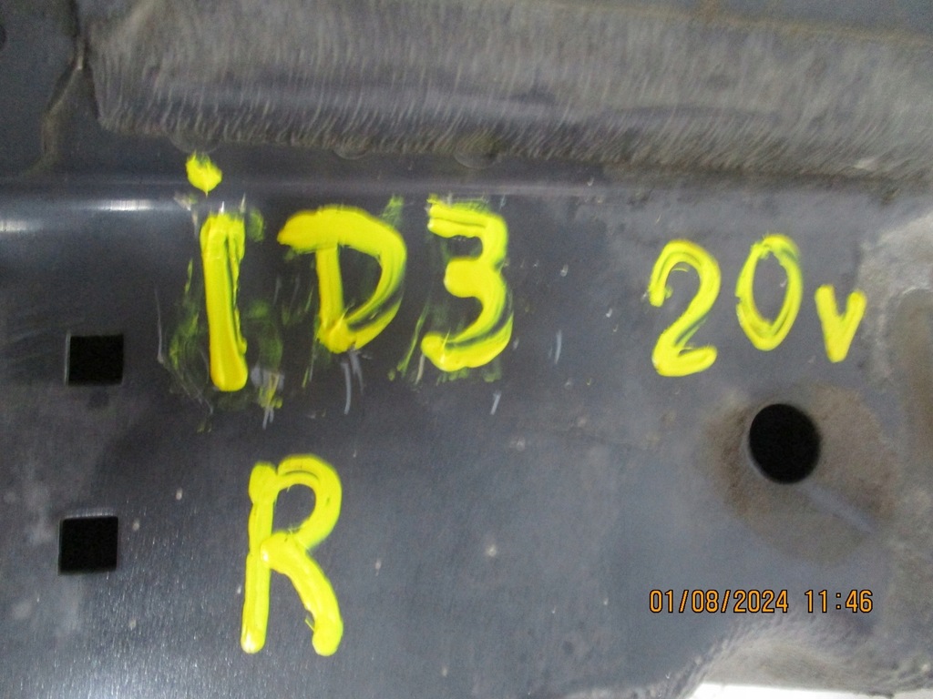 фото №8, Лонжерон чверть права vw id.3 id3 id 3