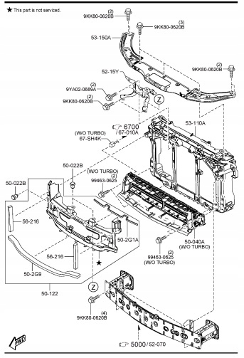 Усилитель ремень перед mazda 3 6 cx-5 2012r- new оригинальный номер Недорого