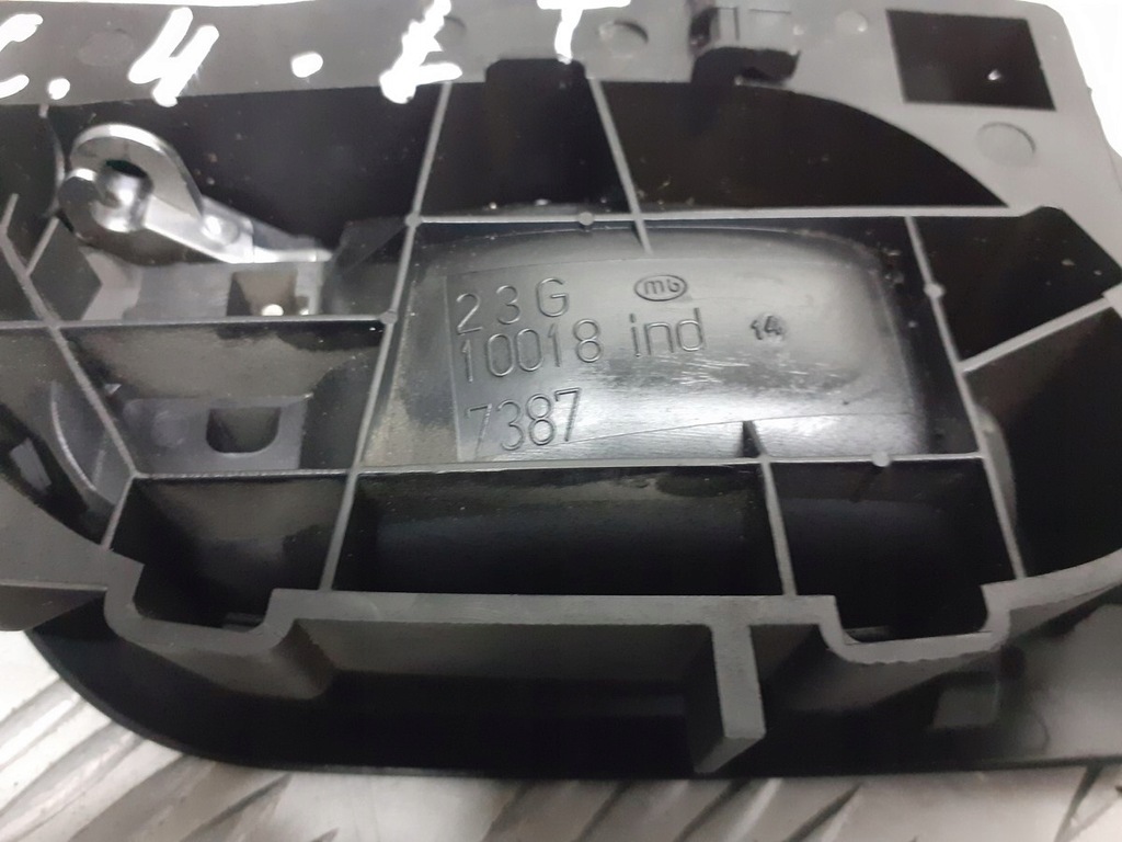 фото №3, Ручка левая задняя внутренняя citroen c4 i