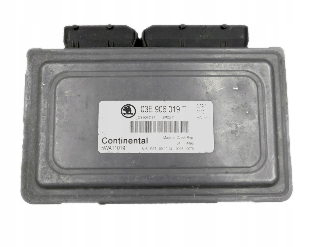 фото №1, Блок управления vw skoda rapid 1.2 03e906019t 5wa11019