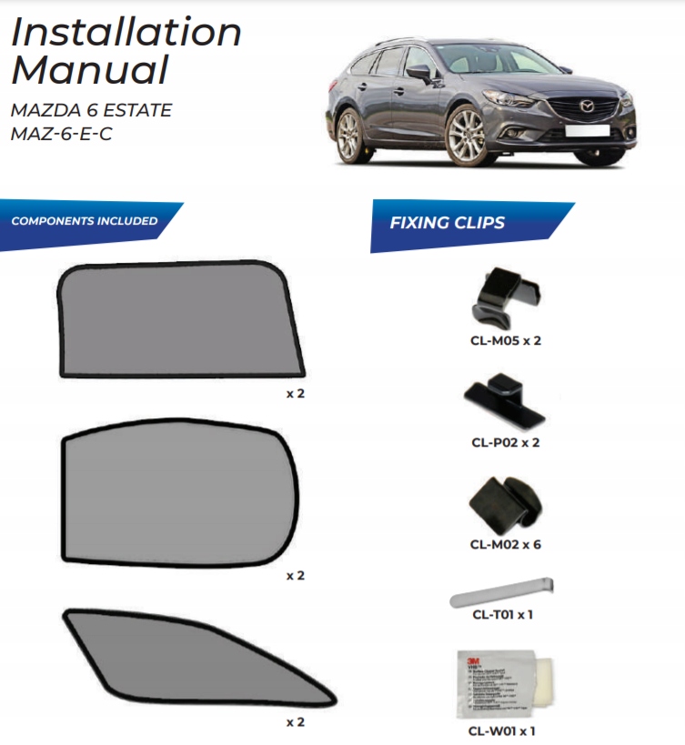 фото №15, Шторки сонячні mazda 6 kombi 2012- захист шторка сонцезахисні