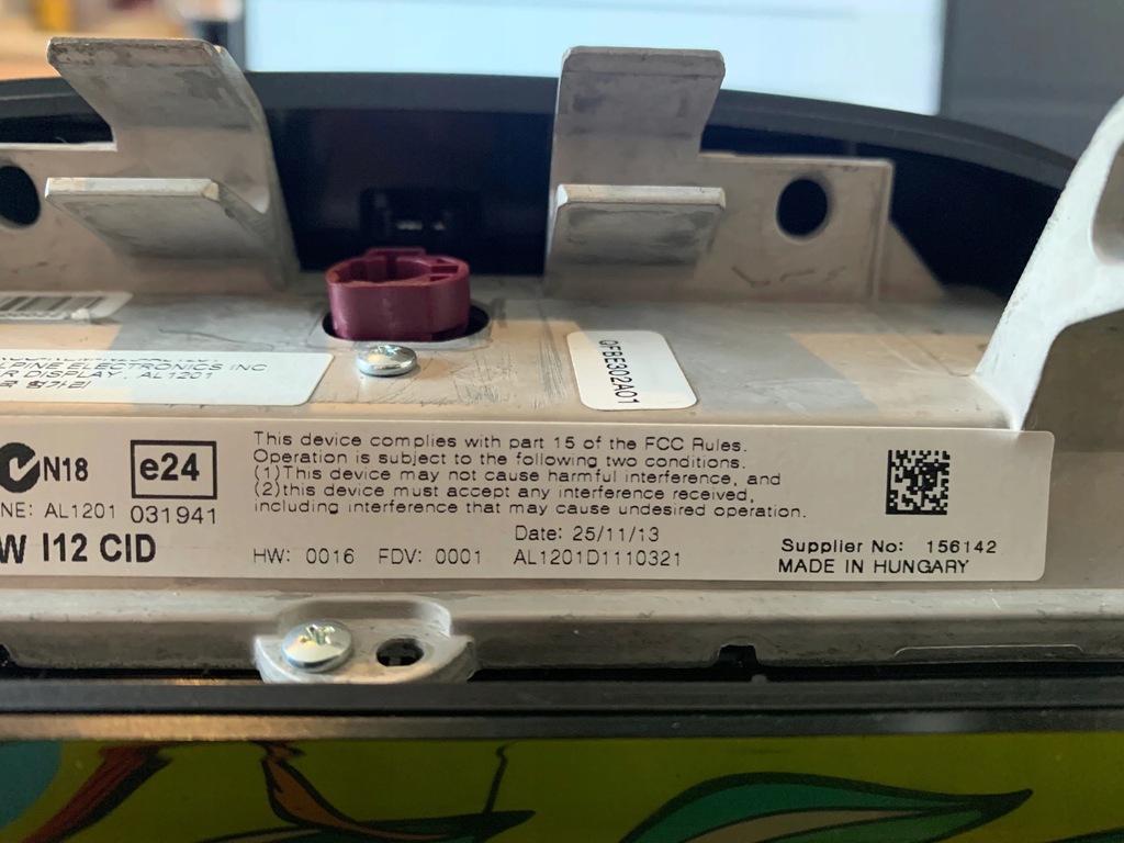 фото №9, Экран монитор дисплей bmw i8 i12 9309532