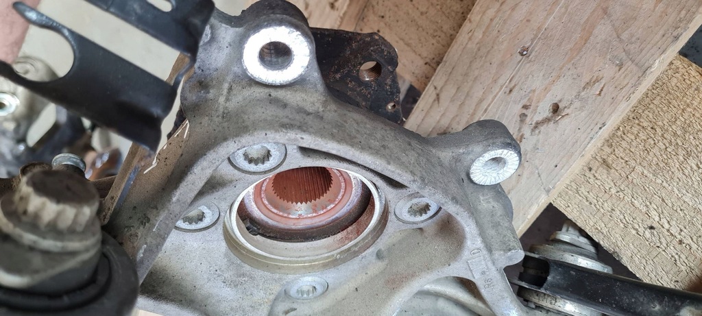 фото №13, S4 b9 8w a4 поворотный кулак подвеска рычаги левый задняя quattro 8w0505431q a5 s5