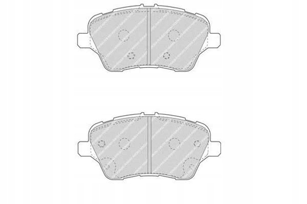 фото №1, Ferodo тормозные колодки тормозные ford b-max 1.0 ecoboost j