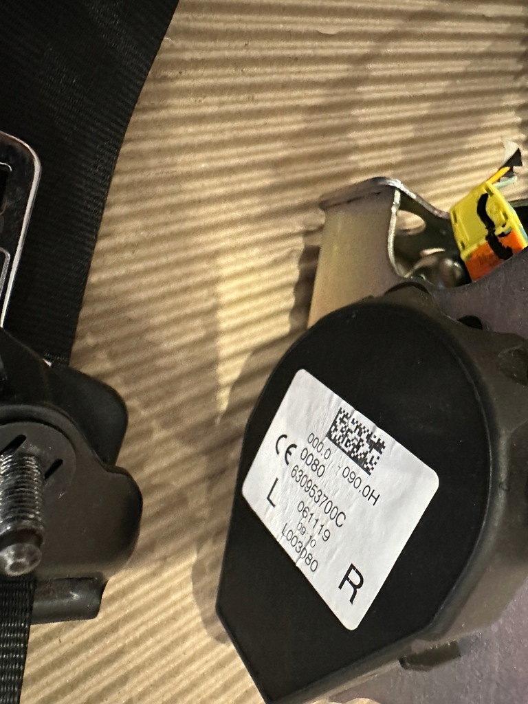 фото №7, Volvo v90 s90 16-24 комплект ремней ремни безопасности комплект оригинальные