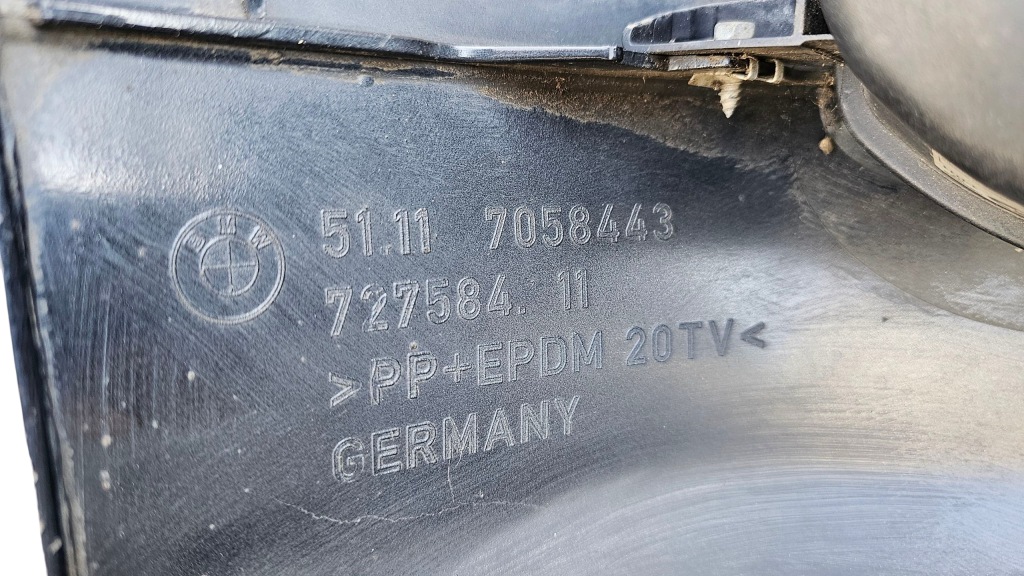 Капот бампер bmw 3 e90 e91 7058443 727584 oryg Зі Шроту