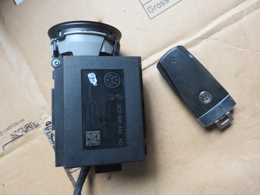 фото №1, Passat b7 cc 2.0 tdi замок запалювання ключ 3c0905843ad x