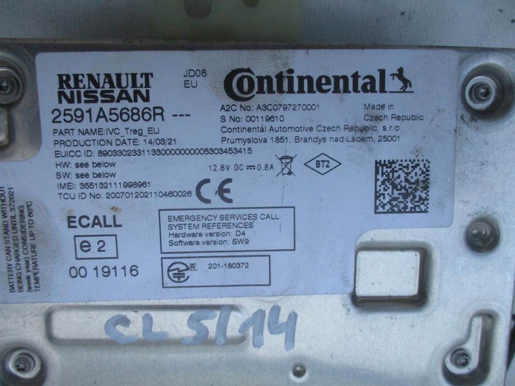 фото №11, Renault clio v радіо навігація планшет gps комплект 19-24 rok