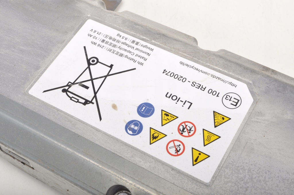 фото №9, Mazda cx-30 2.0 16v hybrid аккумулятор 2021r