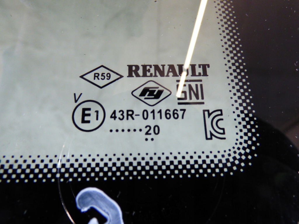 фото №3, Стекло кузовная правая задняя renault captur ii