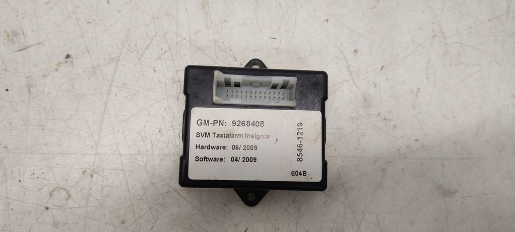 фото №1, Модуль сигналізація opel zafira c 1,6 tb