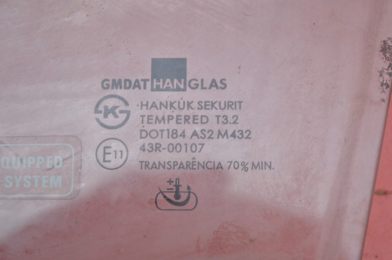 фото №7, Стекло боковая левая перед передняя chevrolet evanda sedan 04-06