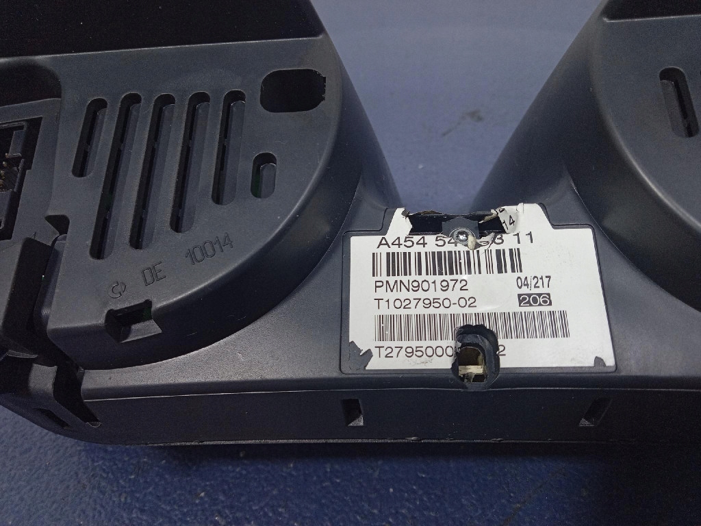 фото №5, Smart forfour i 1.5 cdi лічильник прилади a4545403311