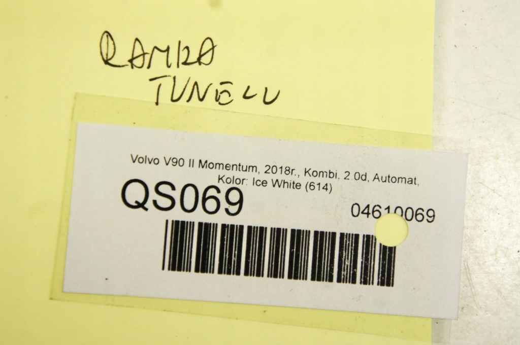 фото №8, Qs069 volvo v90 16- рамка защита туннель 31699078