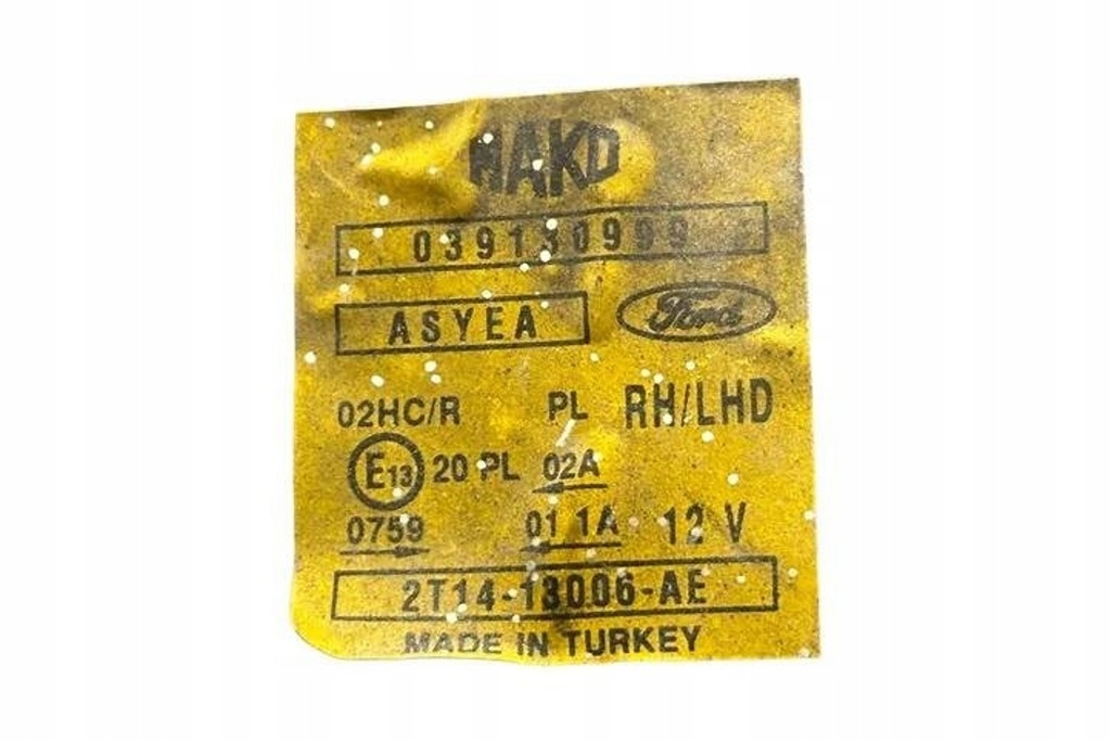 фото №9, Лампа права передня ford transit connect p65_, p70_, p80_ 2t1413006ae