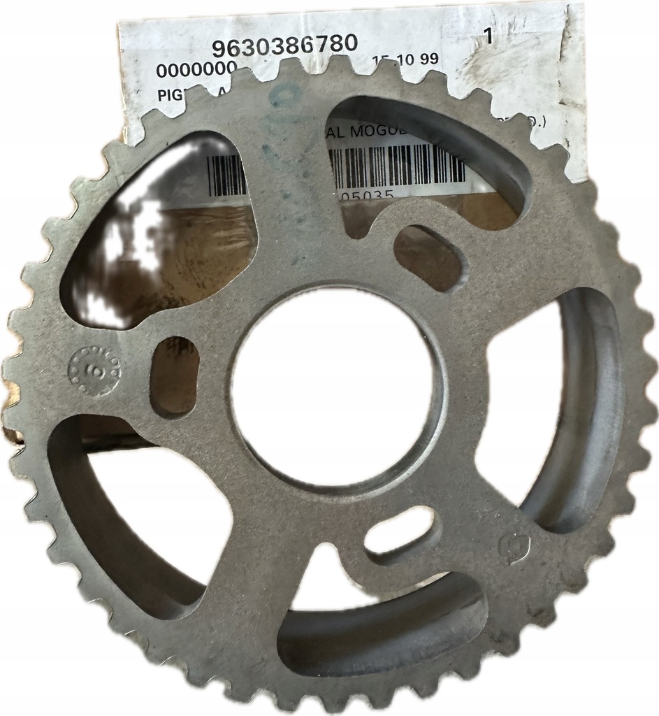 фото №1, Колесо зубчасте вала розподільного валу fiat ducato 9630386780