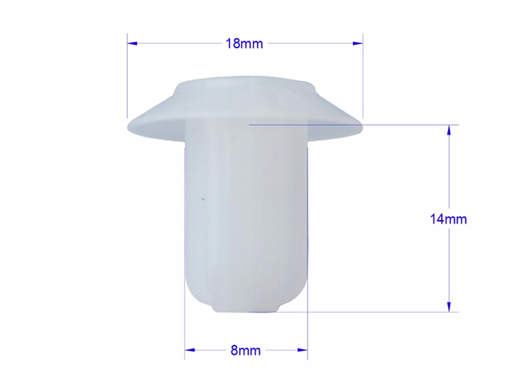 фото №4, Клипса колодка разъём подкрылок ford focus ii 2