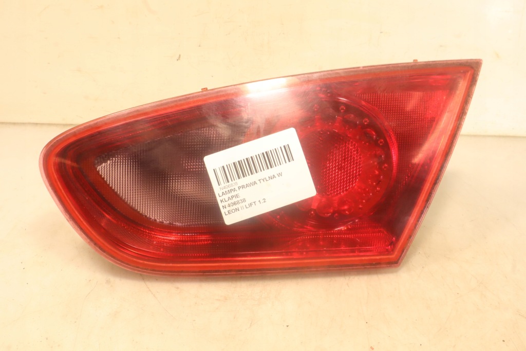 фото №1, Лампа правая задняя w крышка багажника seat leon ii lift