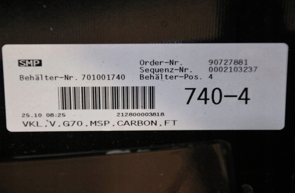 фото №13, Bmw 7 g70 i7 m-pakiet бампер перед передний 416