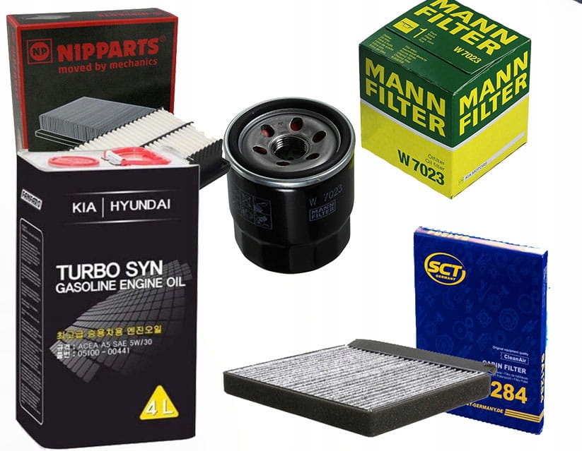 фото №14, Набор фильтров hyundai i10 p10 1.1 08/13 +масло