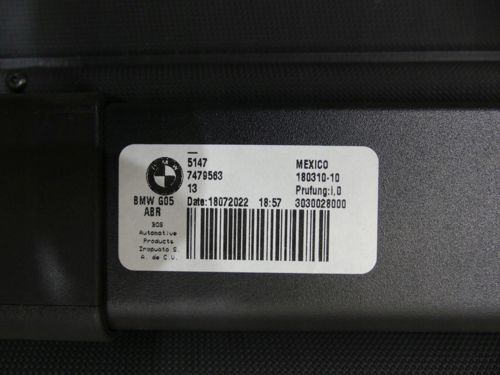 Bmw x5 g05 f95 шторка багажника горизонтальная czarna mokka 7479563 6995996 в Украине