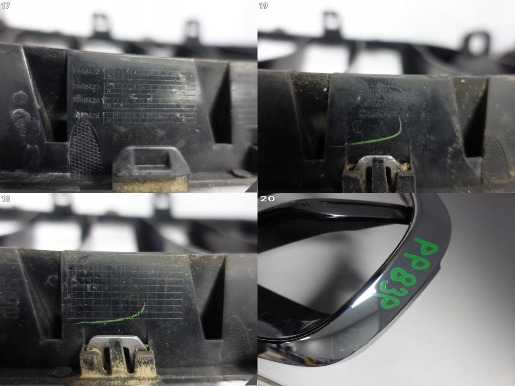 фото №15, Bmw 8 g14 g15 g16 18-22 решітка радіатора решітка радіатора решітки радіатора решітка впуск бампер перед хром